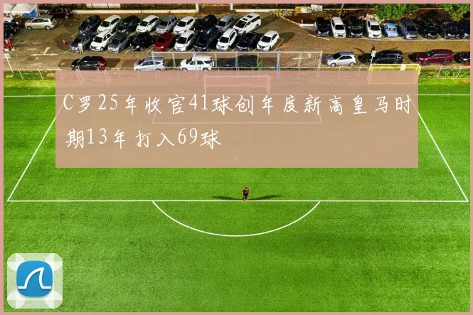 C罗25年收官41球创年度新高皇马时期13年打入69球