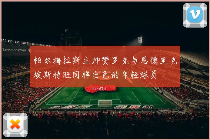帕尔梅拉斯主帅赞罗克与恩德里克埃斯特旺同样出色的年轻球员